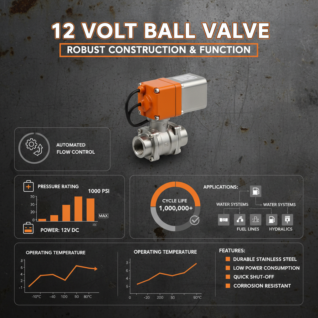 Understanding the Functionality and Applications of a 12 Volt Ball Valve
