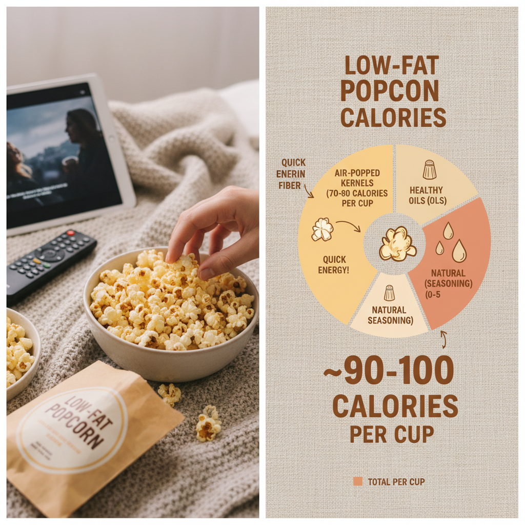 Understanding Calories in Low Fat Popcorn and Healthy Snacking Choices
