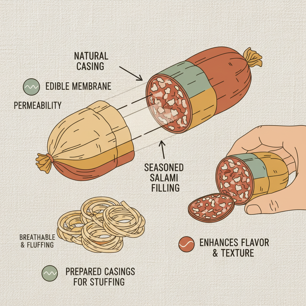 The Importance of Salami Natural Casing for Superior Flavor and Texture