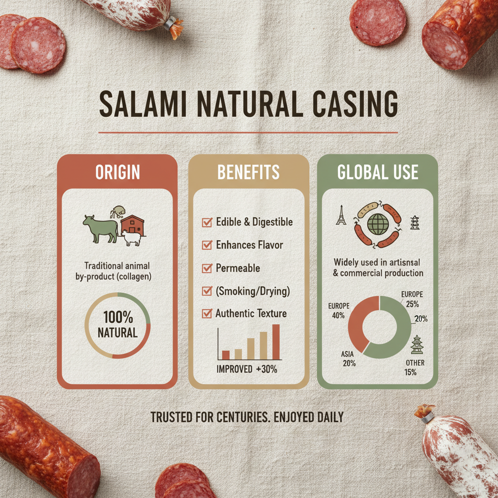 The Importance of Salami Natural Casing for Superior Flavor and Texture