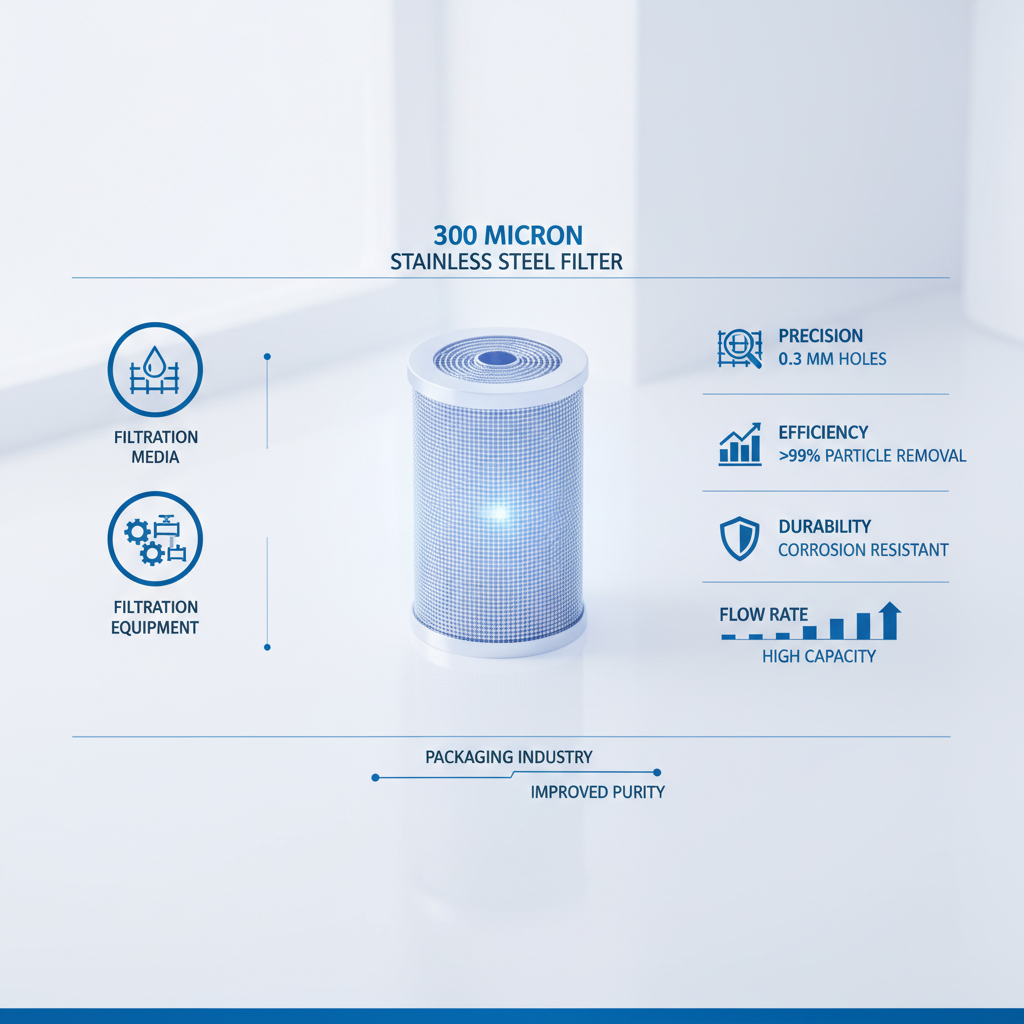 Comprehensive Guide to 300 Micron Stainless Steel Mesh Filter Applications and Benefits
