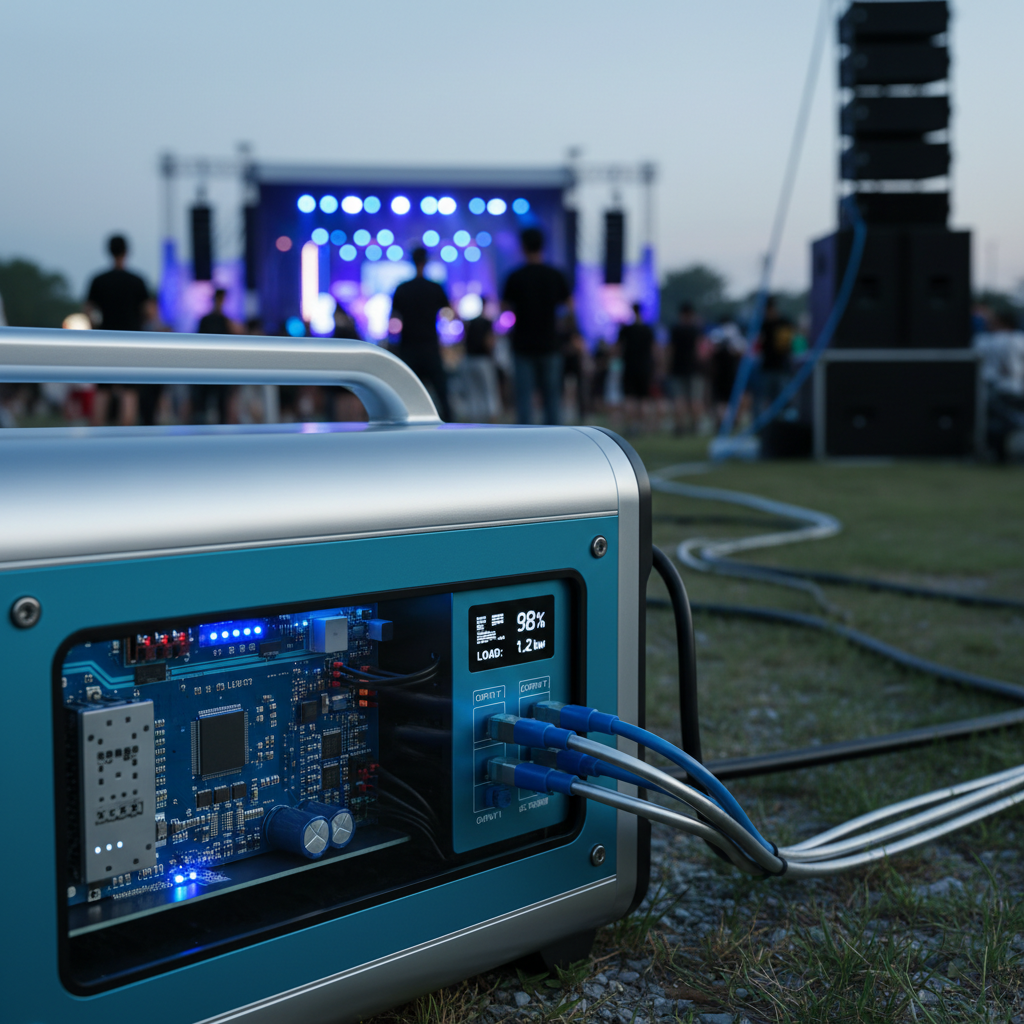 Choosing the Right Power Generator for Outdoor Event Planning and Execution