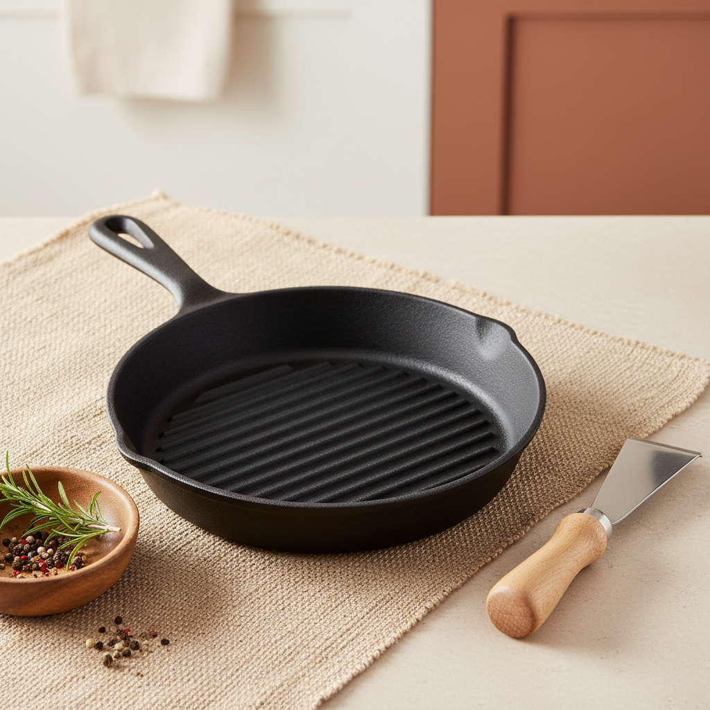 Elevate Your Cooking with a Durable Cast Grill Pan for Restaurant Quality Meals