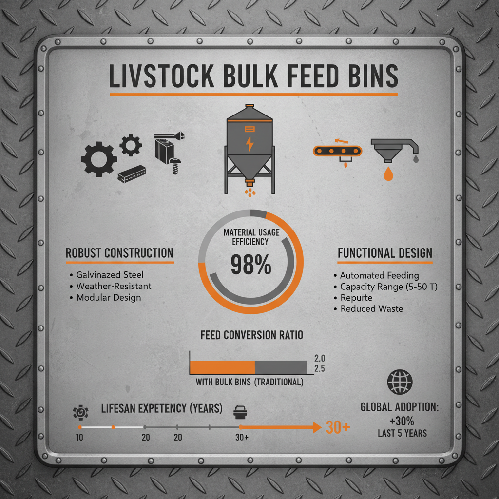 Optimizing Livestock Feeding with Durable Bulk Feed Bins for Efficient Farm Management