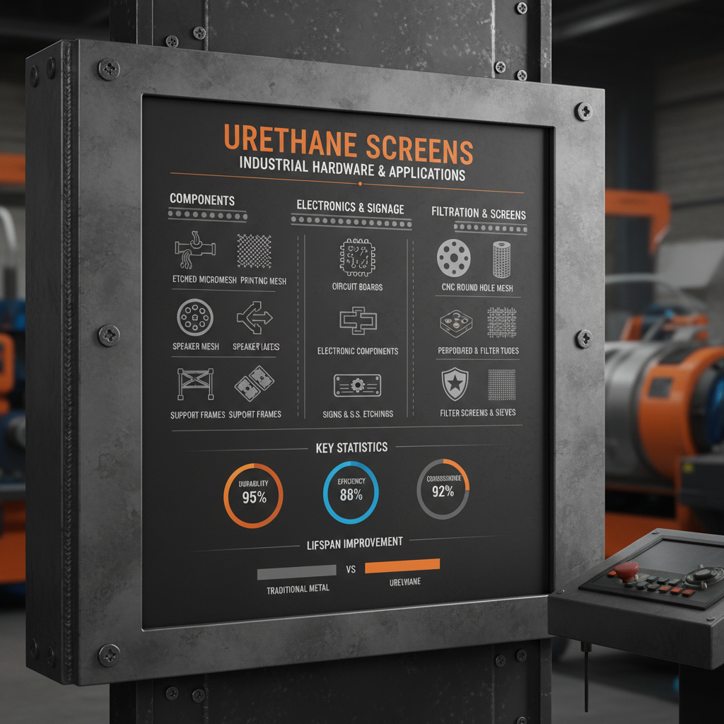 Optimizing Industrial Processes with Durable Urethane Screens
