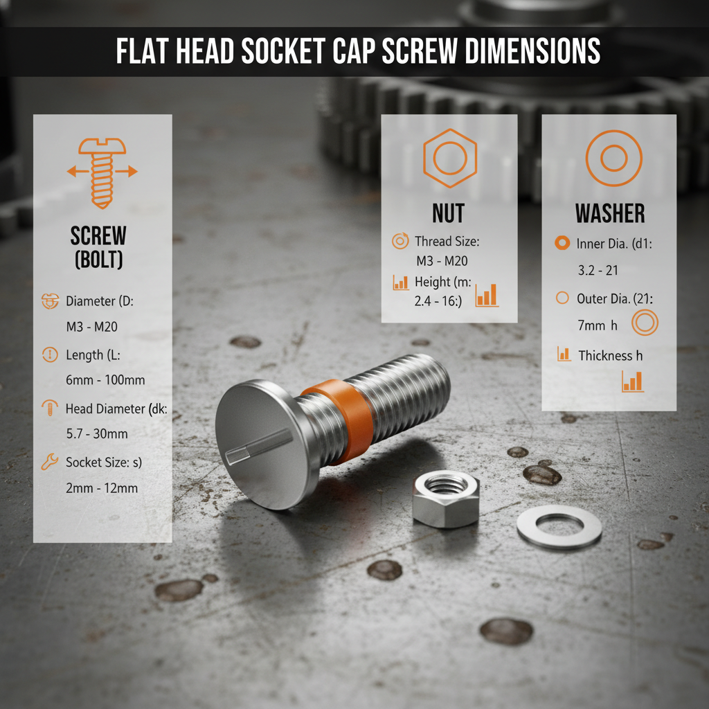 Comprehensive Guide to Flat Head Socket Head Cap Screw Dimensions and Specifications