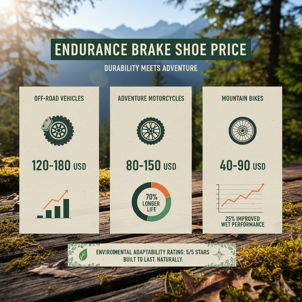 endurance brake shoe price