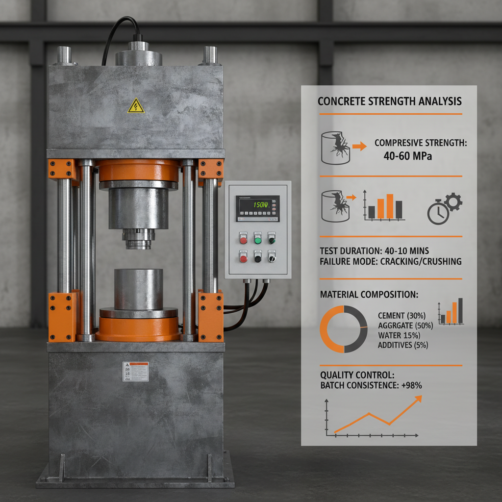 concrete pressure testing machine