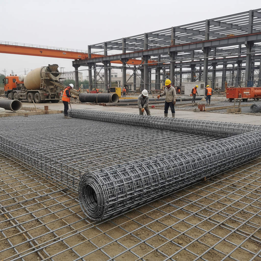 galvanised reinforcing mesh