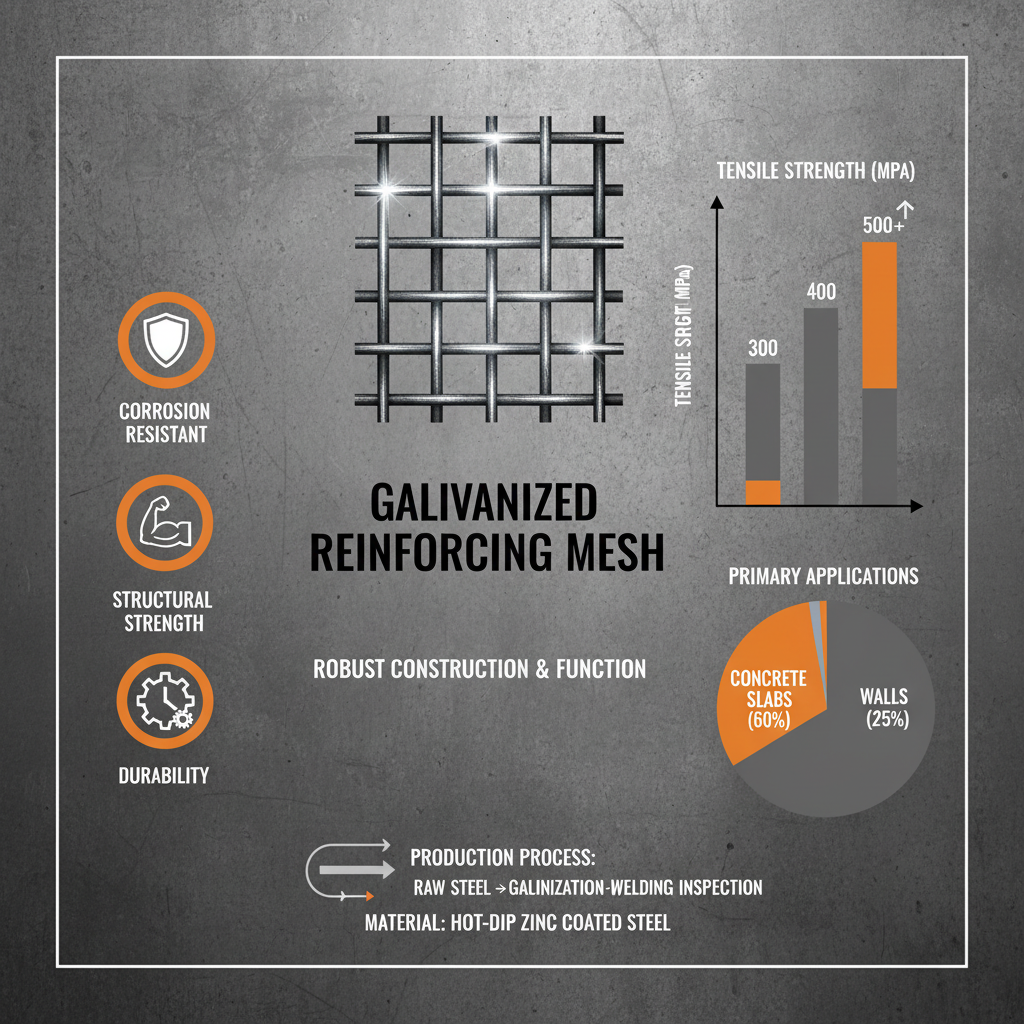 galvanised reinforcing mesh