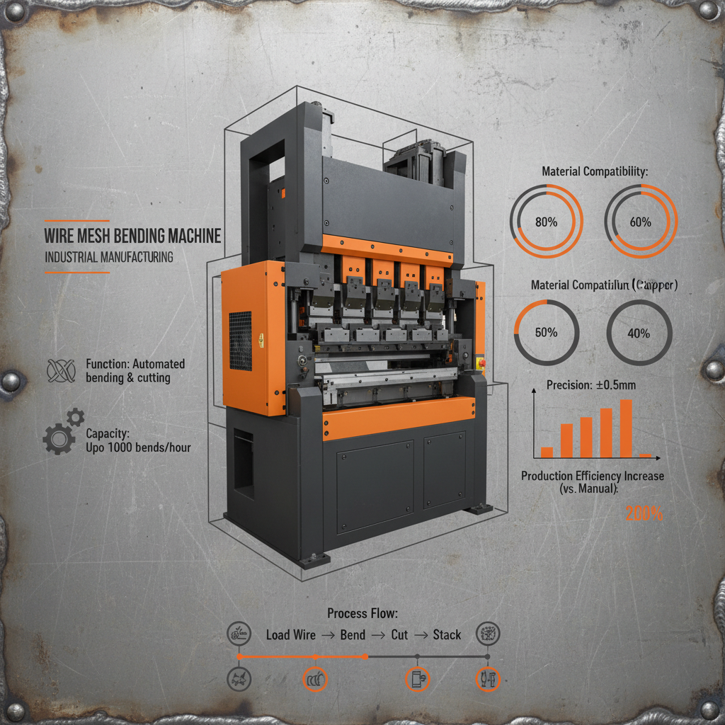 wire mesh bending machine