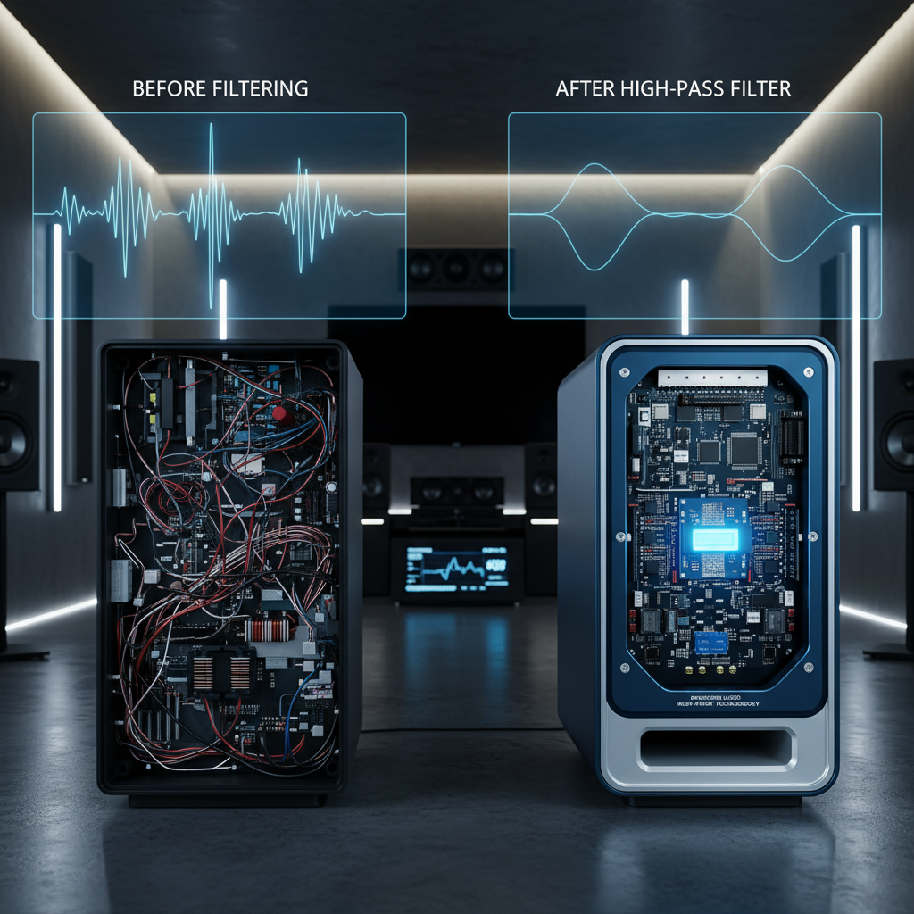 high pass filter subwoofer