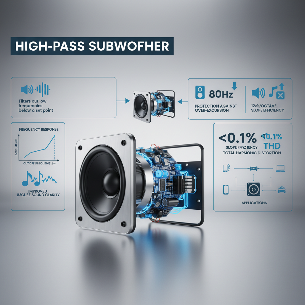 high pass filter subwoofer