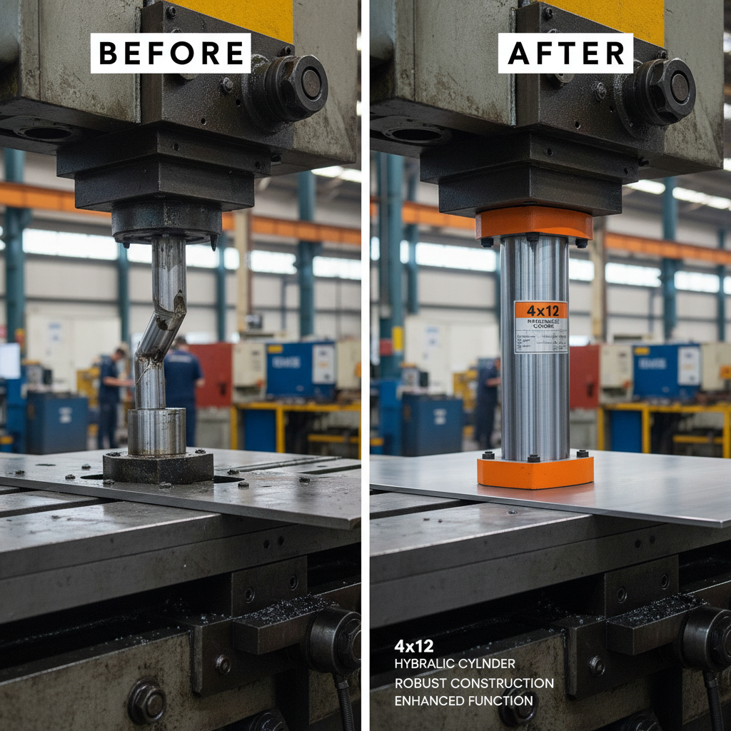 4x12 hydraulic cylinder