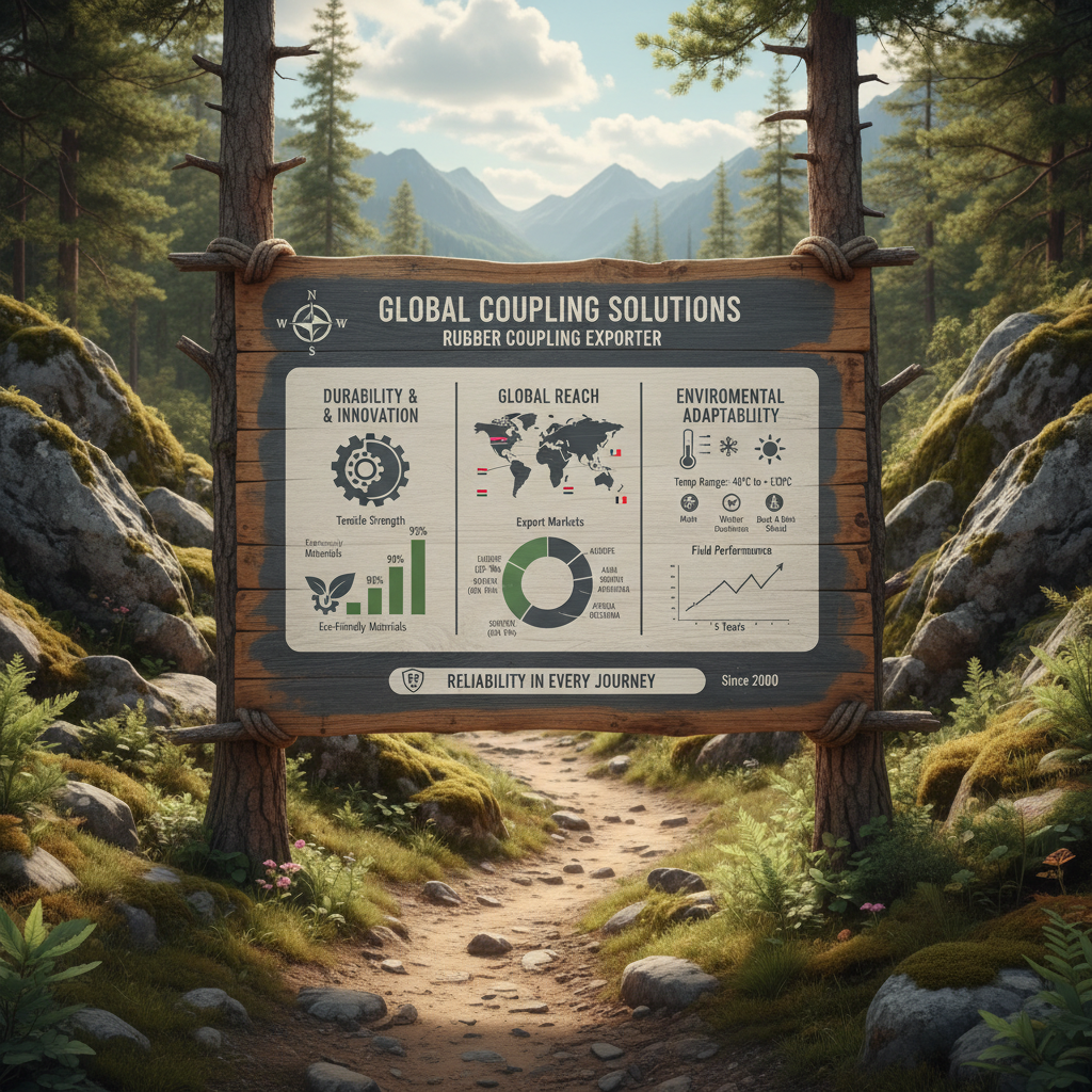 Rubber coupling exporter