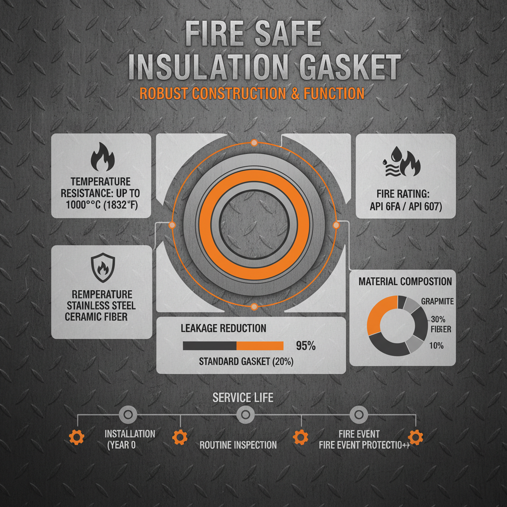 fire safe insulation gasket