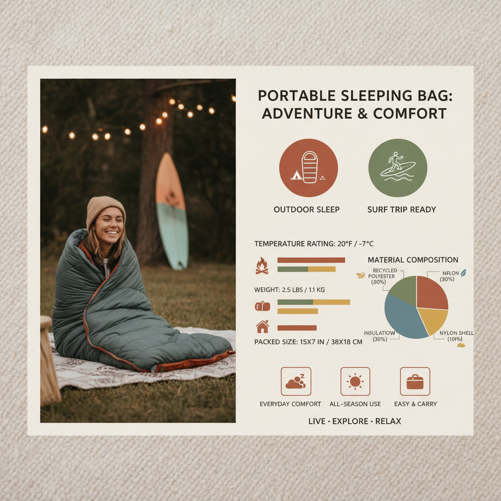 Choosing the Best Portable Sleeping Bag for Outdoor Adventures