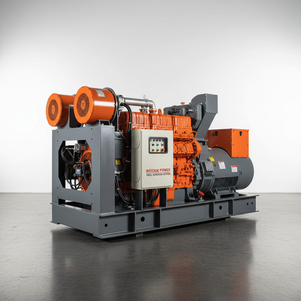 weichai diesel generator Supplier