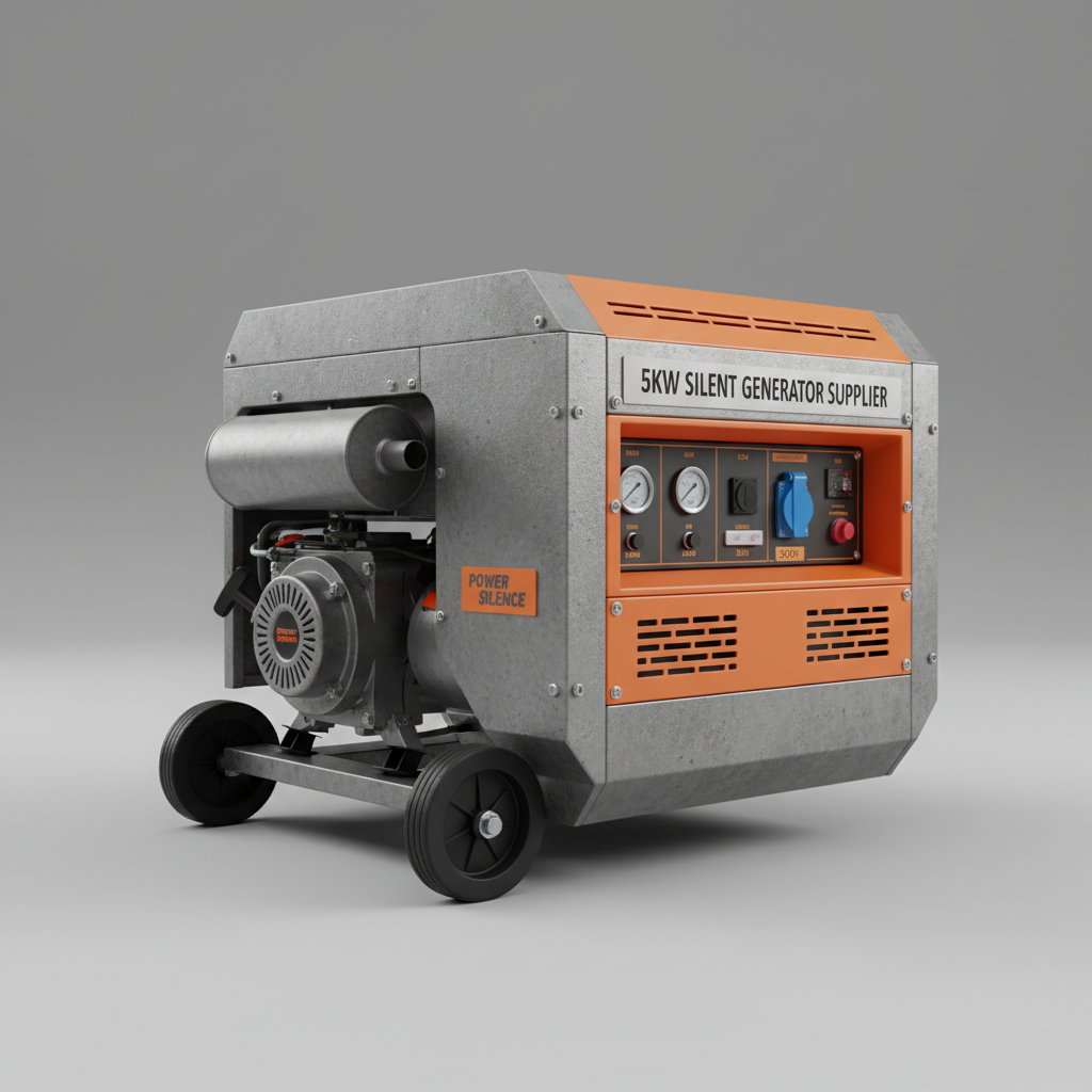 5kw silent generator Supplier