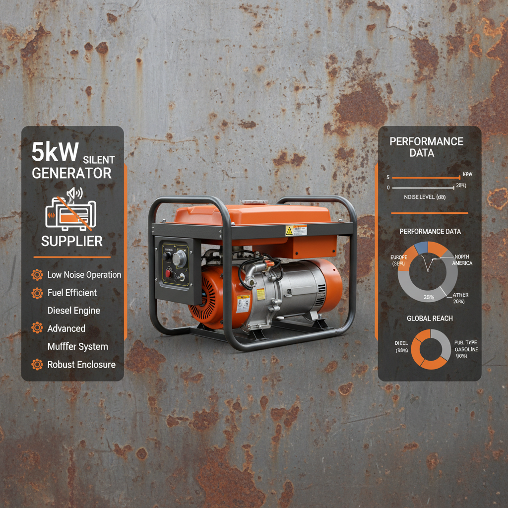 5kw silent generator Supplier