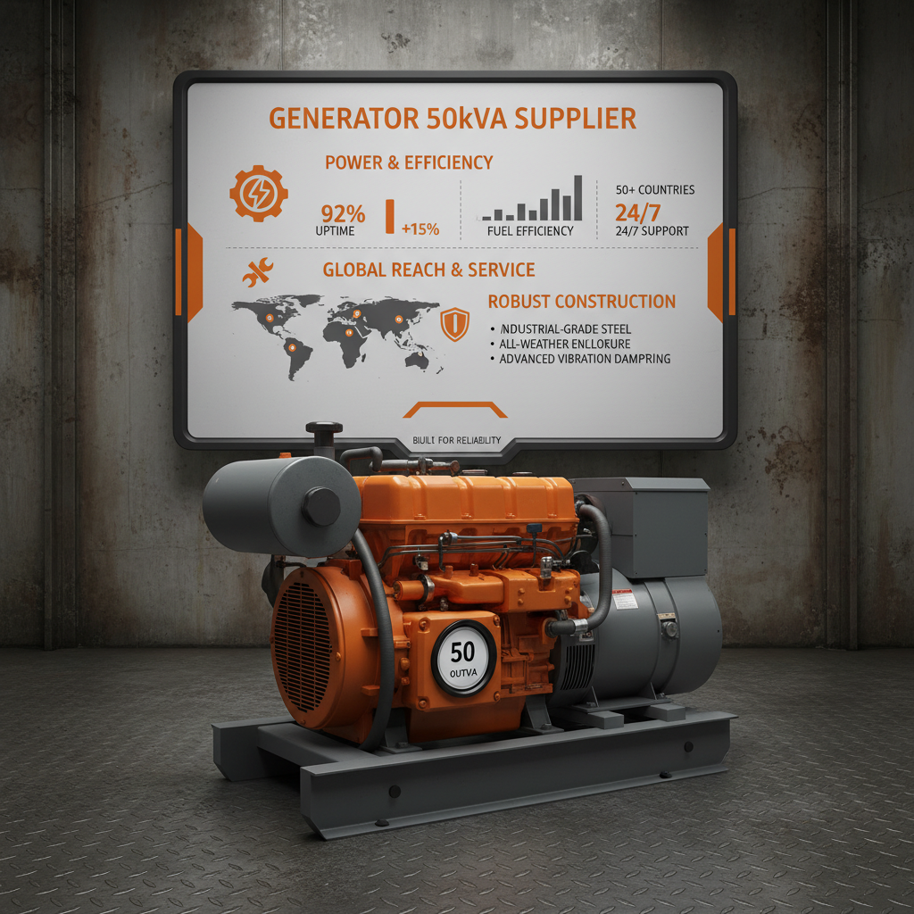 generator 50kva Supplier