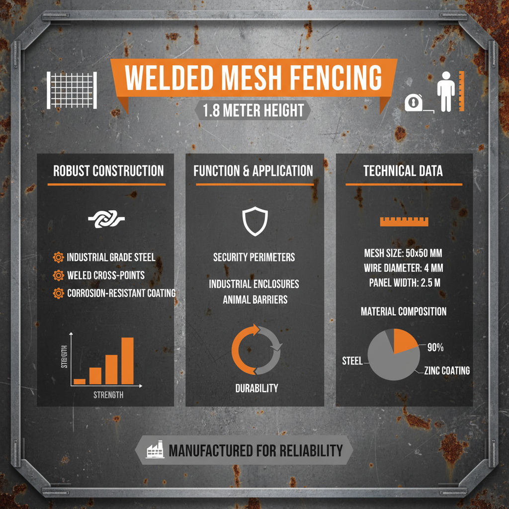 Comprehensive Guide to Welded Mesh Fencing 1.8m for Security and Versatility