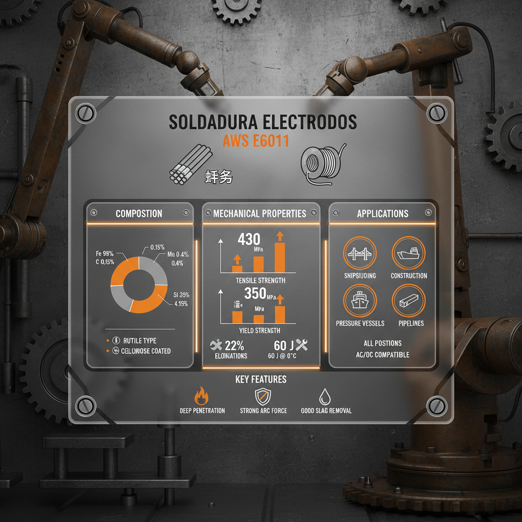 Understanding soldadura electrodos aws e6011 Applications and Welding Techniques