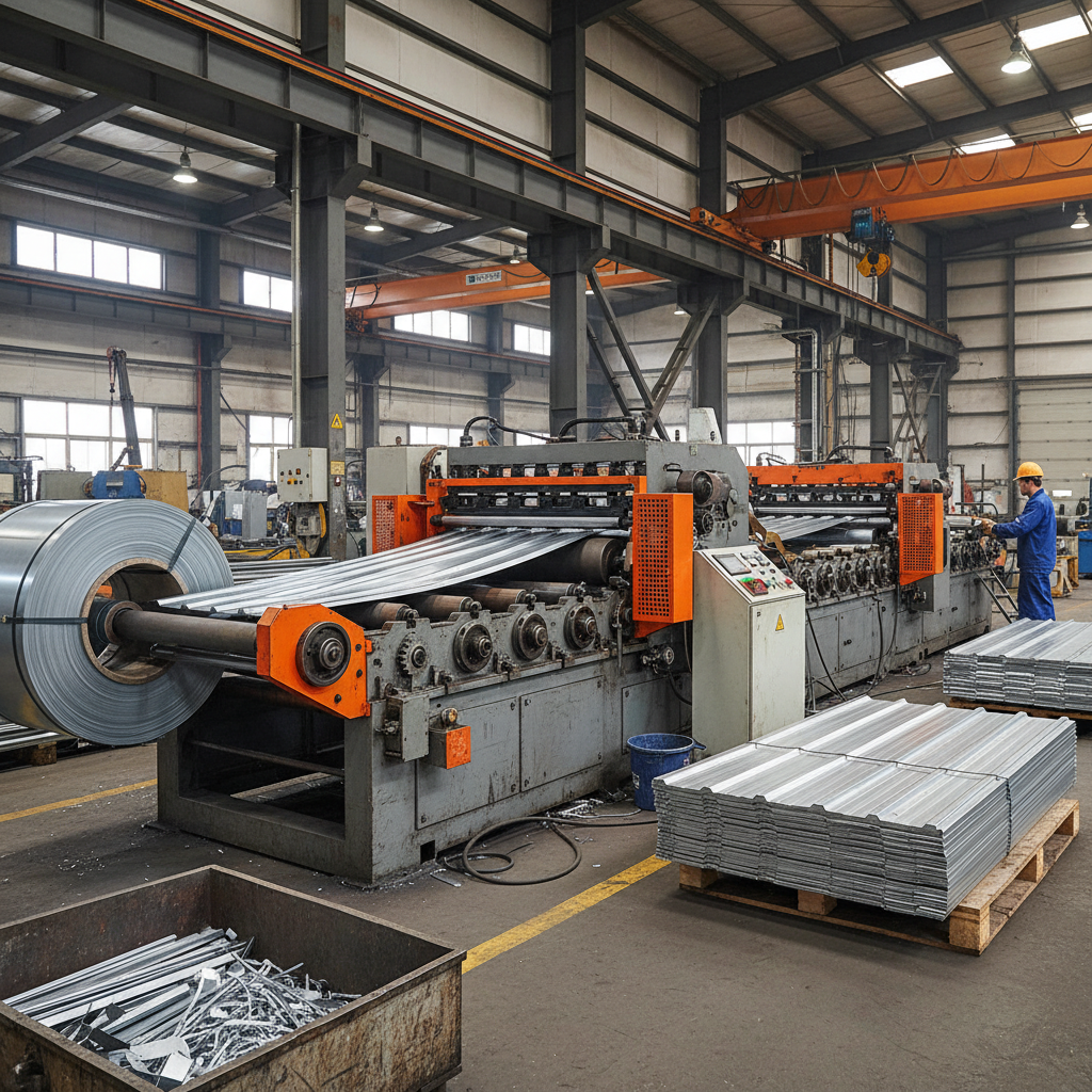 Revolutionizing Roofing with Advanced Metal Roof Making Machine Technology