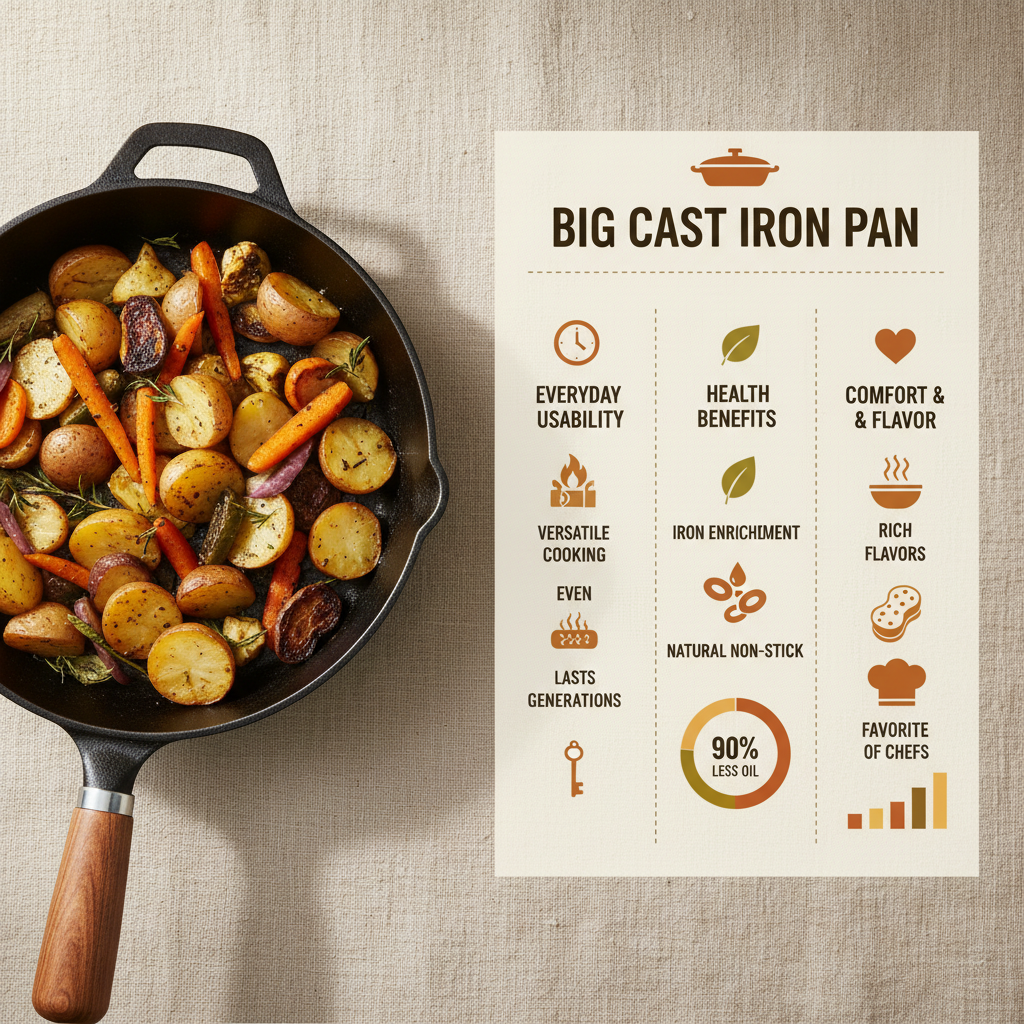 The Indestructible big cast iron pan A Construction Workers Essential Tool