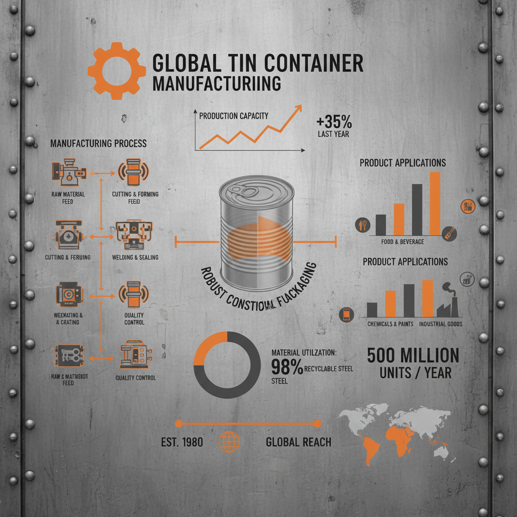 Choosing the Right Tin Container Manufacturer for Project Success