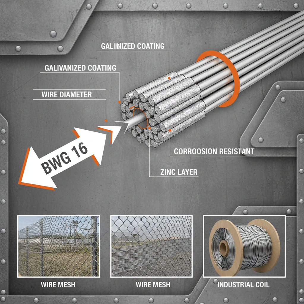 Understanding the Durability and Applications of Galvanized Iron Wire BWG 16