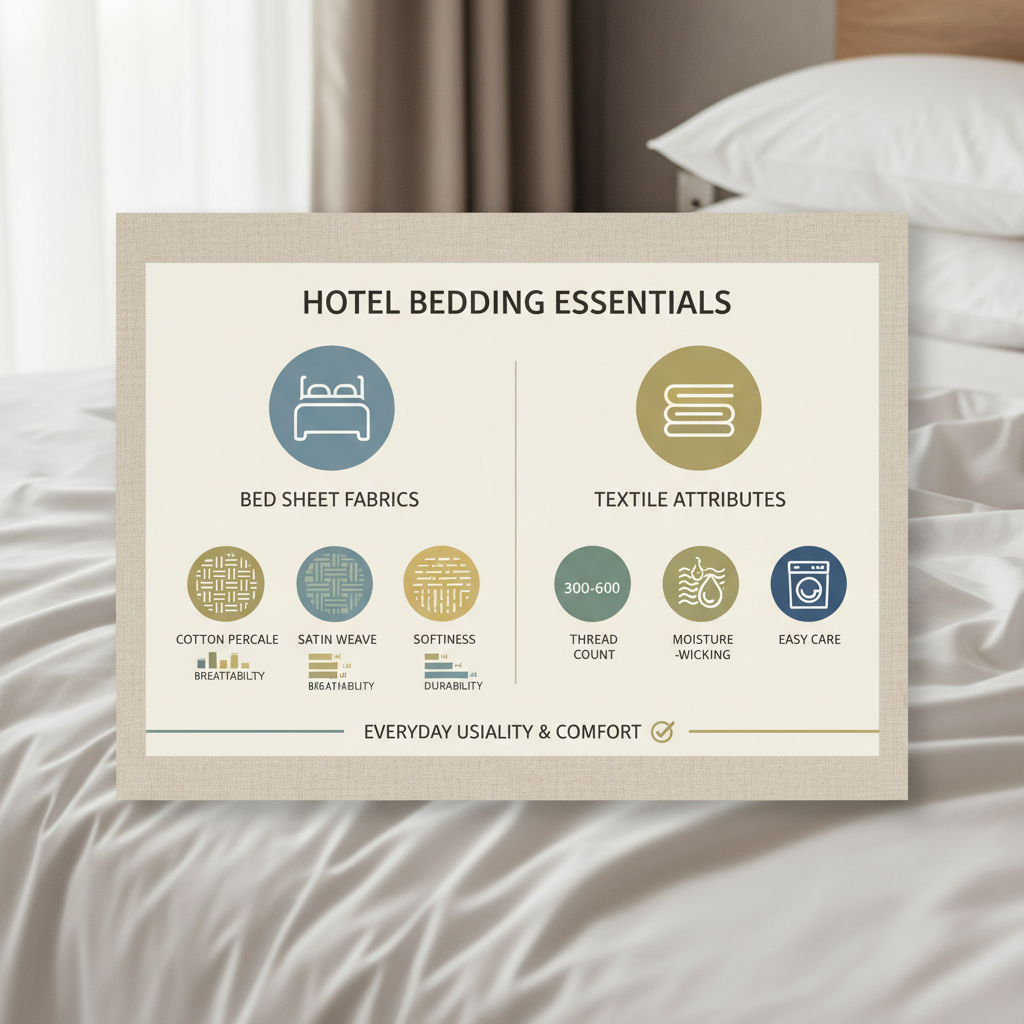 Comprehensive Guide to Selecting the Best Bed Sheet Bedding Set for Hotel Use