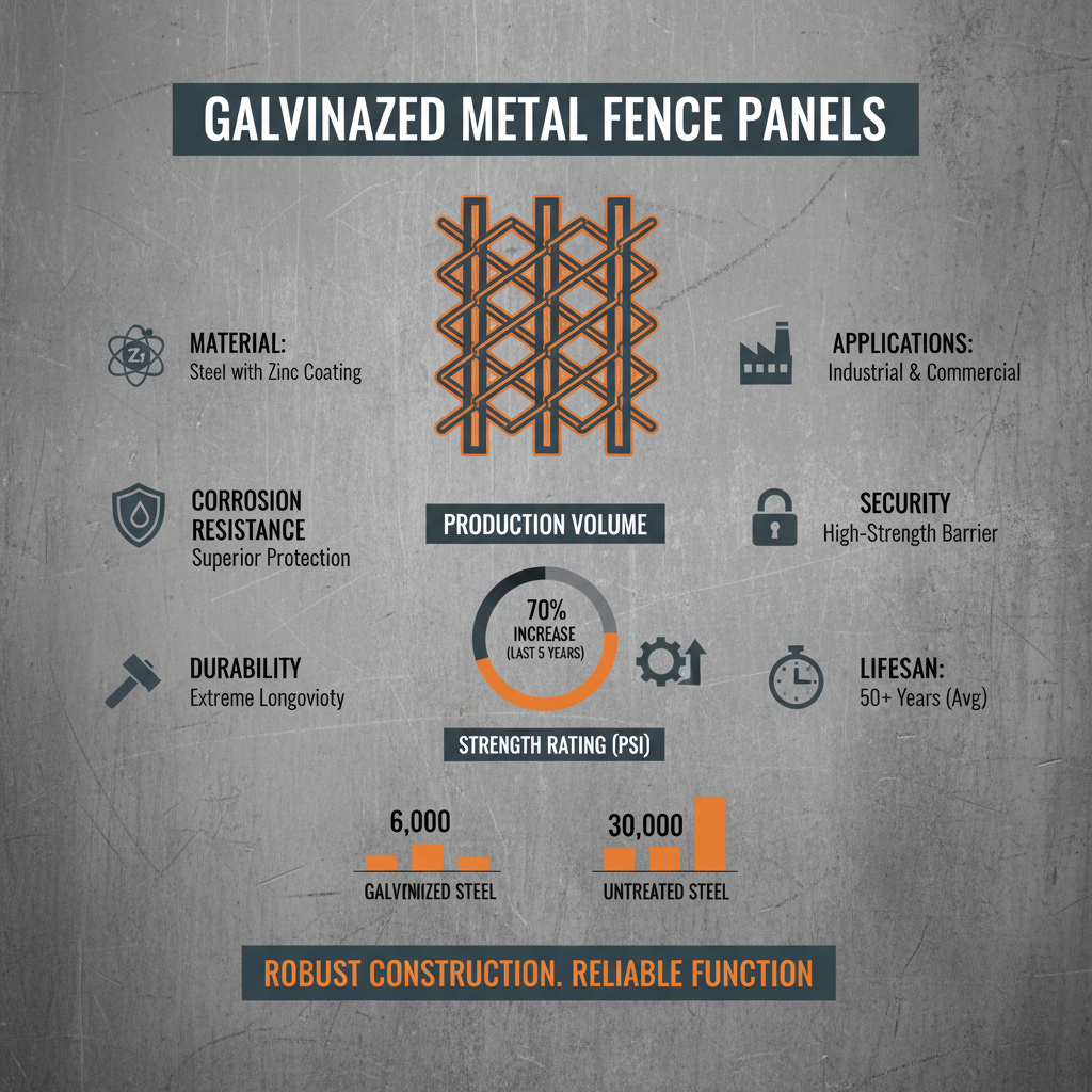 Durable and Reliable Galvanized Metal Fence Panels for Long Term Security