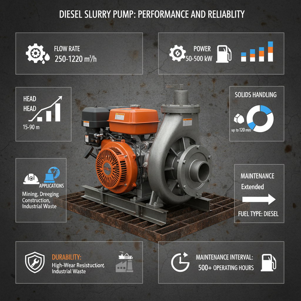 Reliable Diesel Slurry Pump Solutions for Construction and Industrial Applications