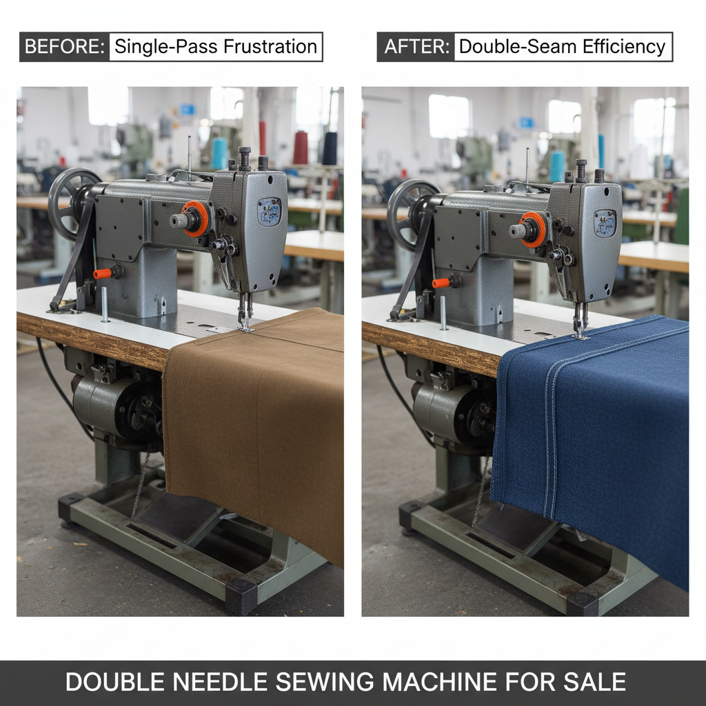 Find the Right Double Needle Sewing Machine for Sale for Construction Needs