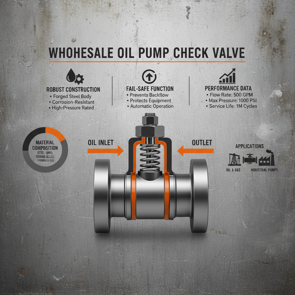 Expert Guide to Wholesale Oil Pump Check Valves for Reliable Systems