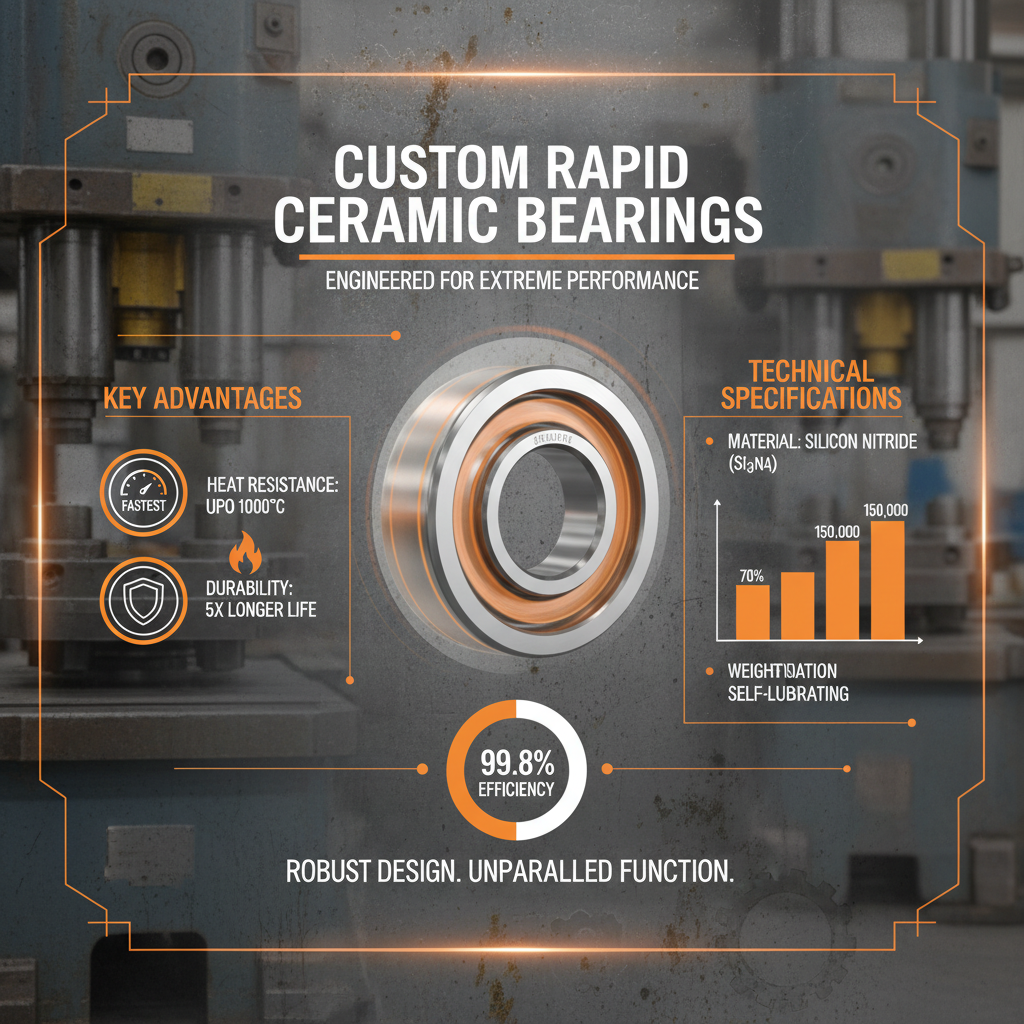 Custom Fastest Ceramic Bearings for Reliable Construction Equipment