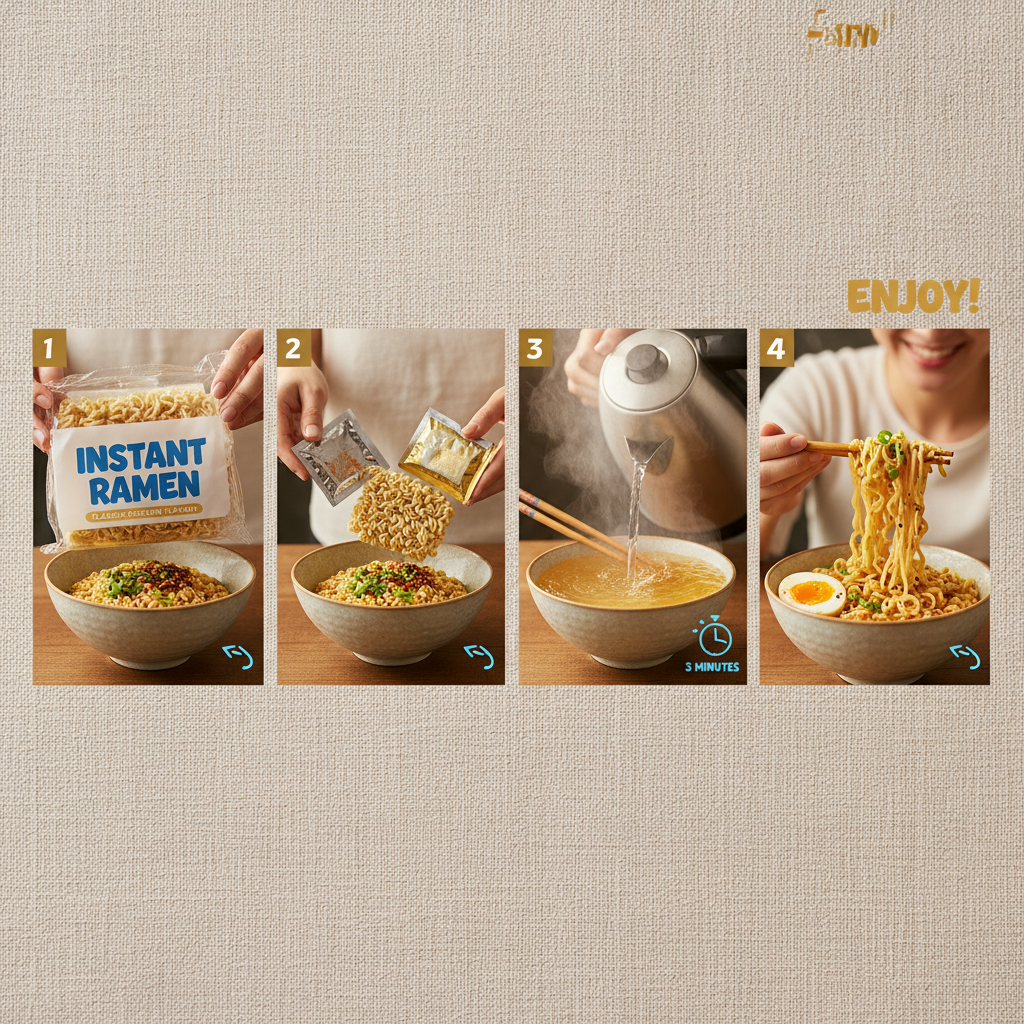 The Enduring Power of Instant Ramen Noodles A Global Food Solution