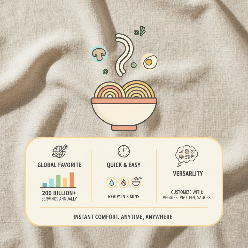 The Enduring Power of Instant Ramen Noodles A Global Food Solution