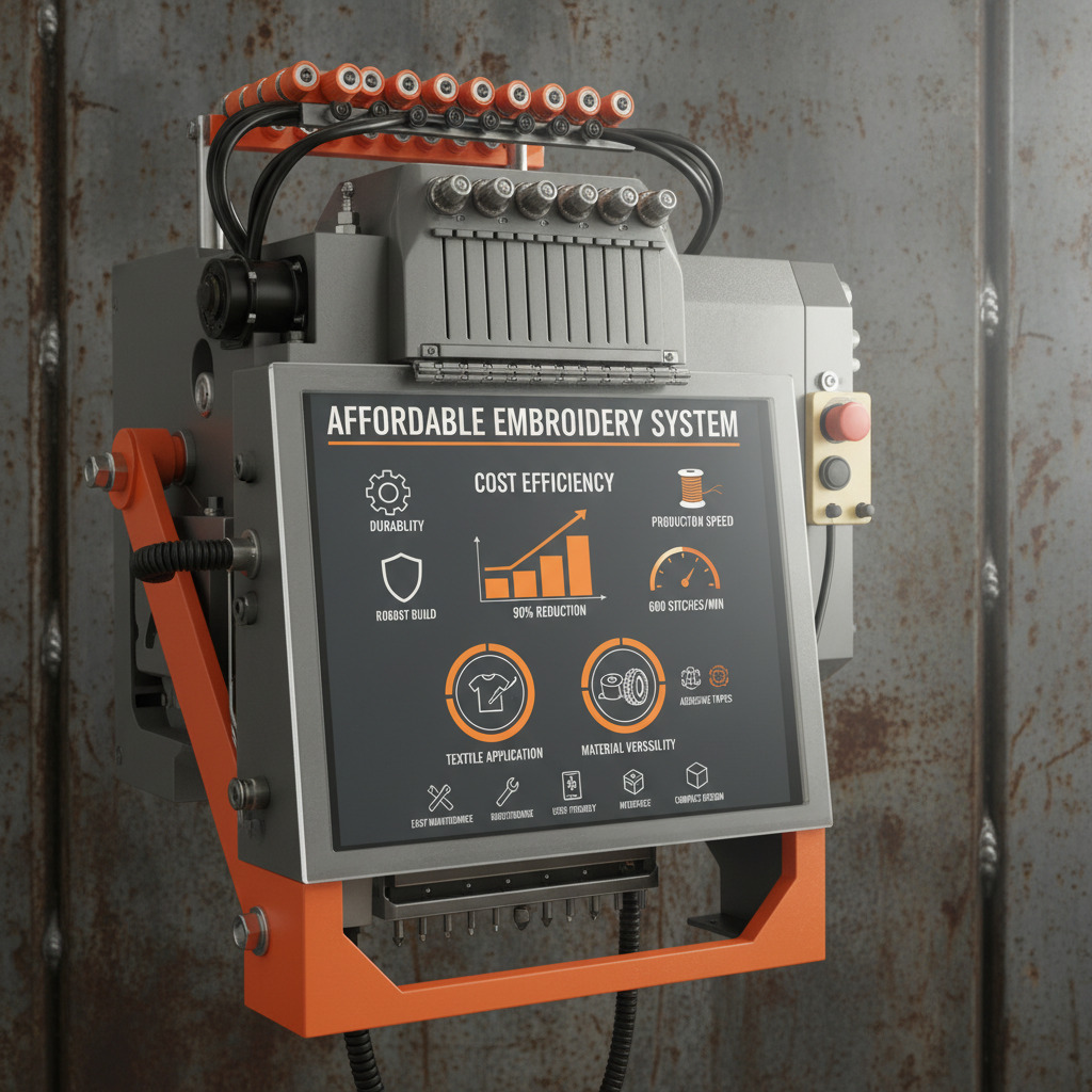 Boost OnSite Efficiency with a cheap tshirt embroidery machine for Workwear Branding