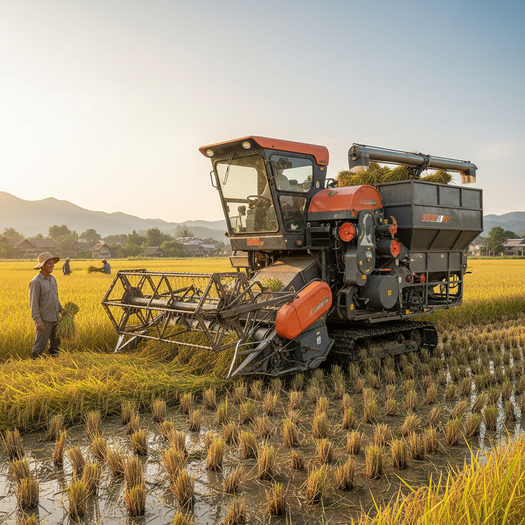 Revolutionizing Rice Harvesting with the Modern Reaper for Harvesting Rice