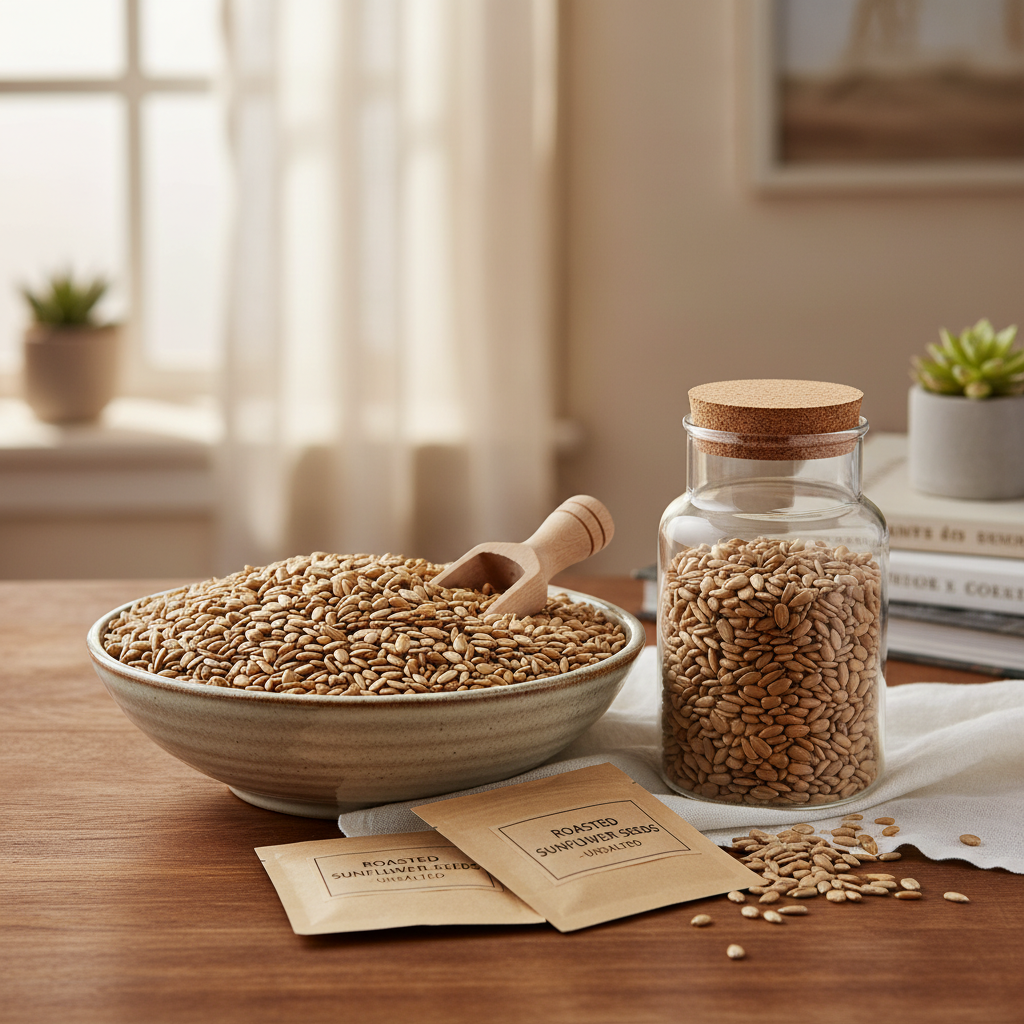 Fueling the Workforce Sunflower Seeds Roasted Unsalted for Construction Crews