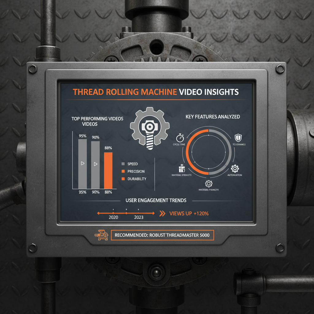 Discover the Best Thread Rolling Machine Video for Optimal Fastener Production