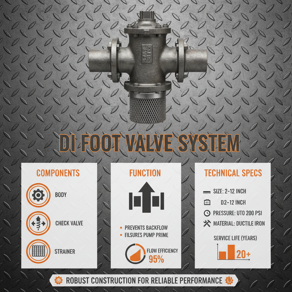 Understanding the Critical Role of Di Foot Valve in Modern Water Systems