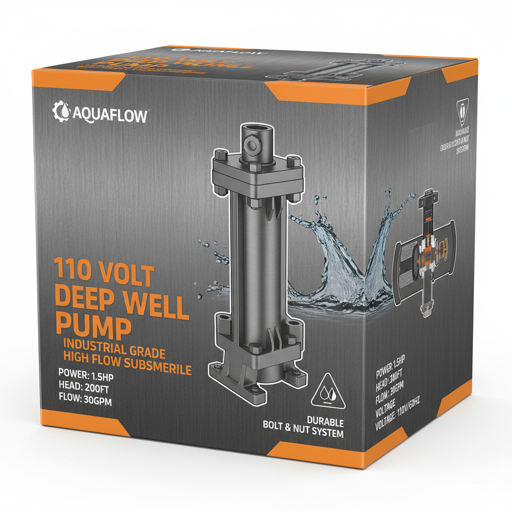 Reliable 110 Volt Deep Well Pump Solutions for Efficient Water Access