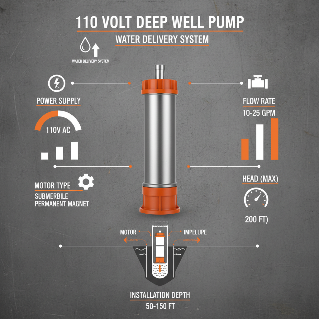 Reliable 110 Volt Deep Well Pump Solutions for Efficient Water Access