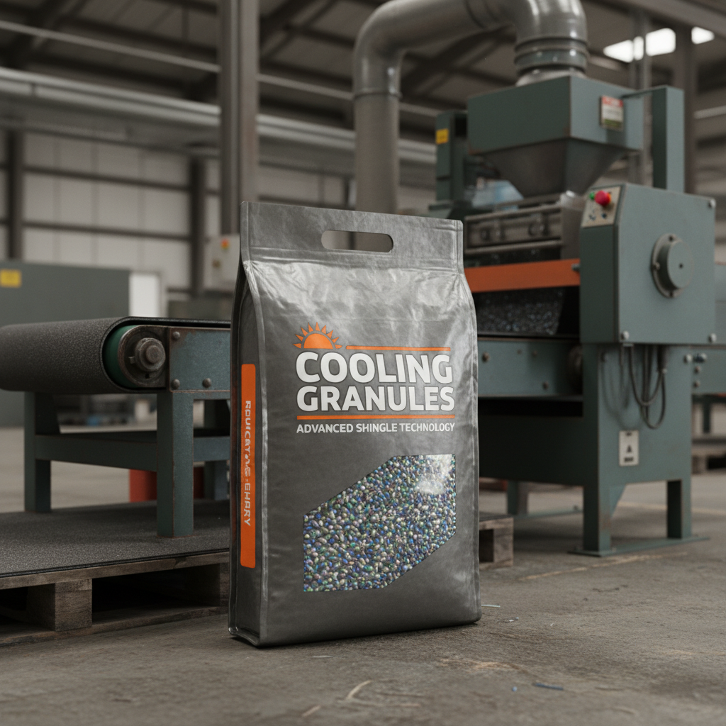 The Impact of Cooling Granules on Asphalt Shingles for Energy Efficiency