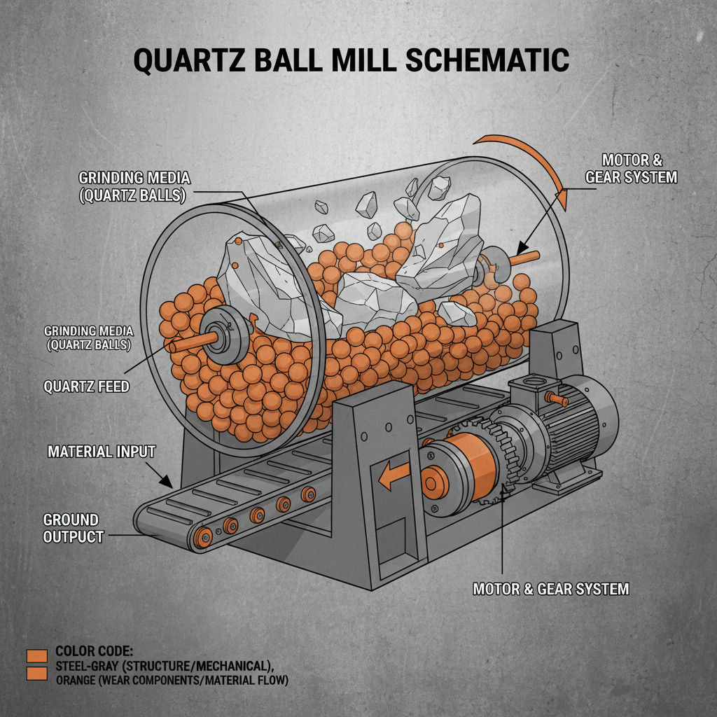 The Importance of a Quality quartz ball mill for Construction and Industry
