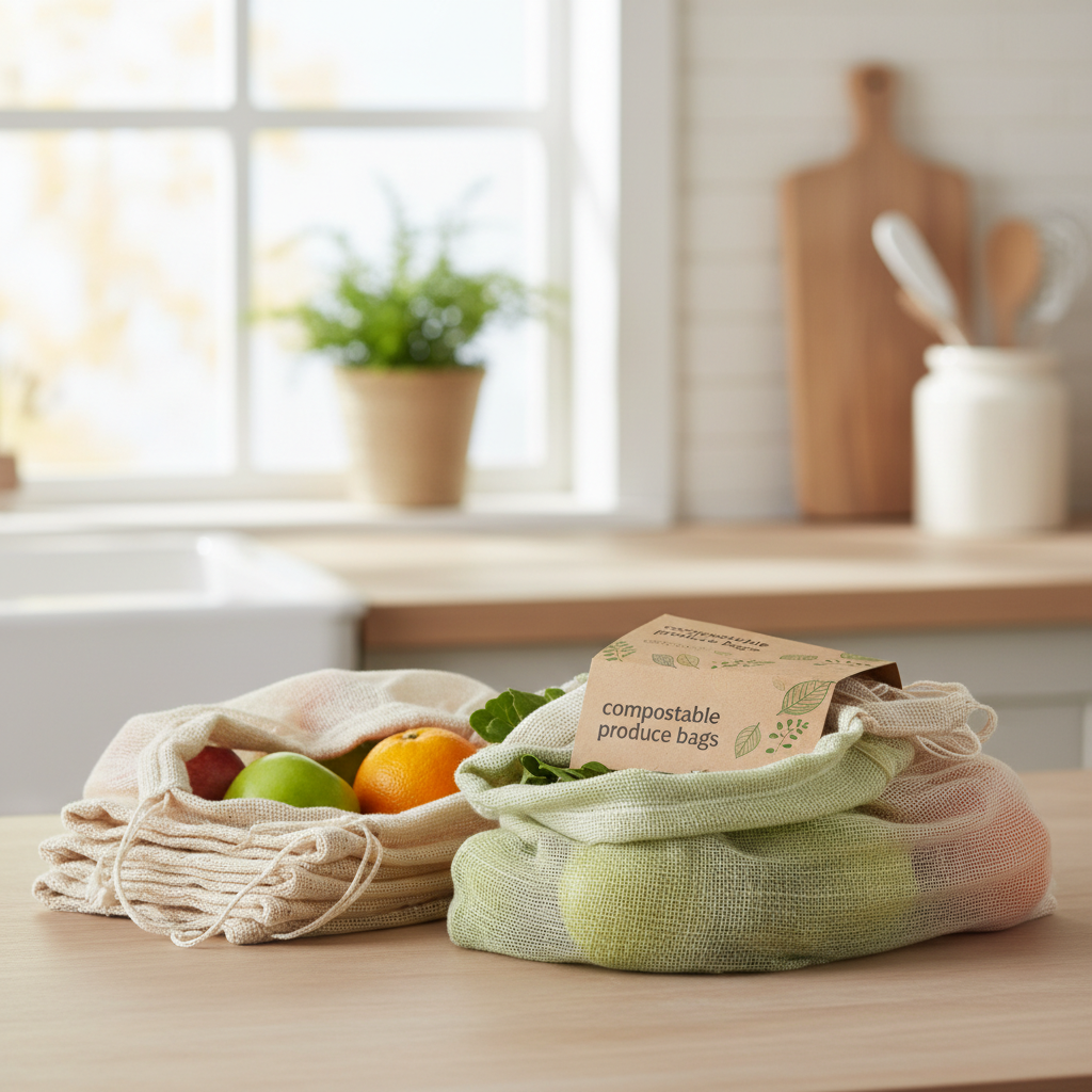 Enhancing Construction Site Sustainability with Compostable Produce Bags