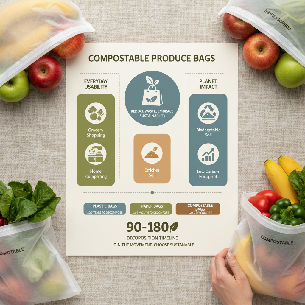 Enhancing Construction Site Sustainability with Compostable Produce Bags